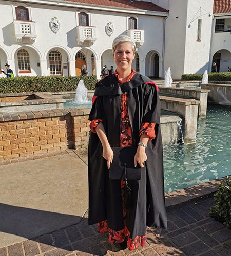 Deidré van Staden conducted her master’s degree study on how child obesity, overweight, stunting and wasting affect academic performance in mathematics, language, reading and writing.