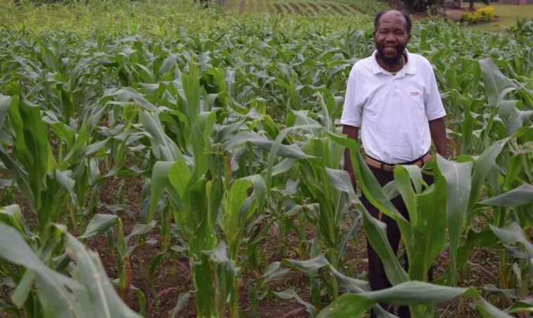 A farmer working with ITIKI in KwaZulu Natal, South Africa