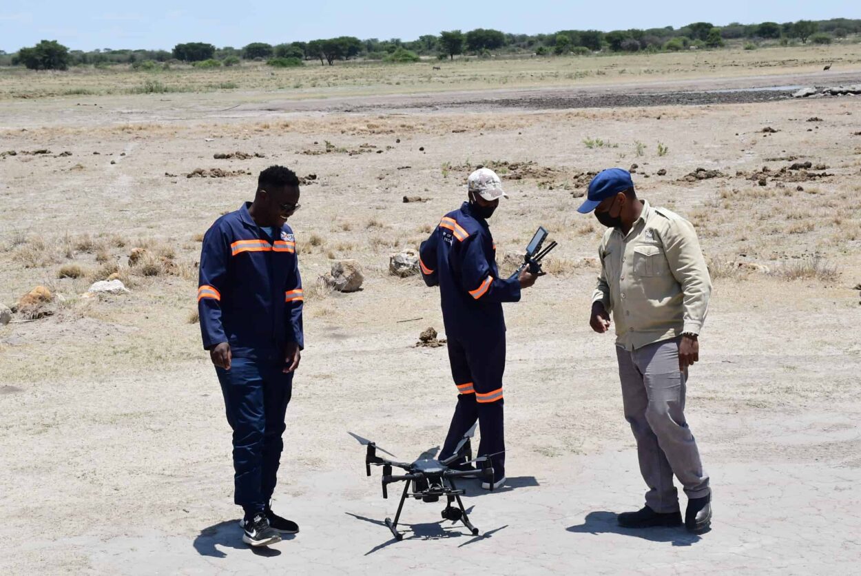 Researchers in Botswana are using new technology—including drones and artificial intelligence—can help monitor wildlife and keep an eye out for possible poachers.